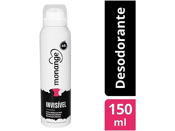Desodorante Monange Invisível 150ml