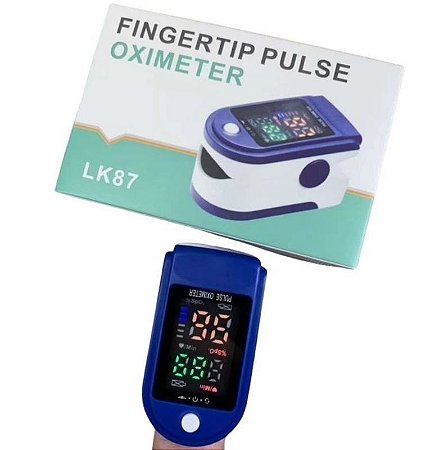 Oximetro Pulse  Fingertip LK87