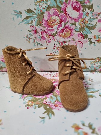 Botinha caramelo para Tildas 5cm