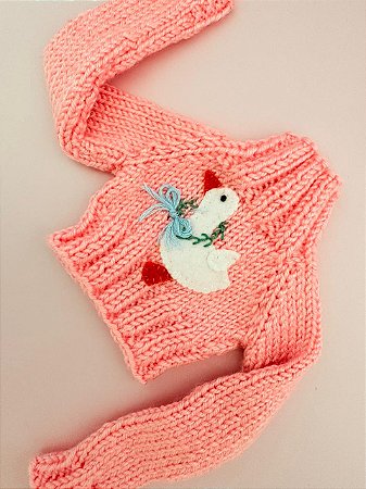 Tricô para bonecas