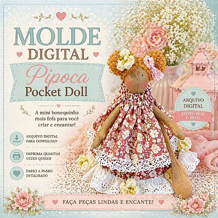Molde Digital Mini Pocket Doll