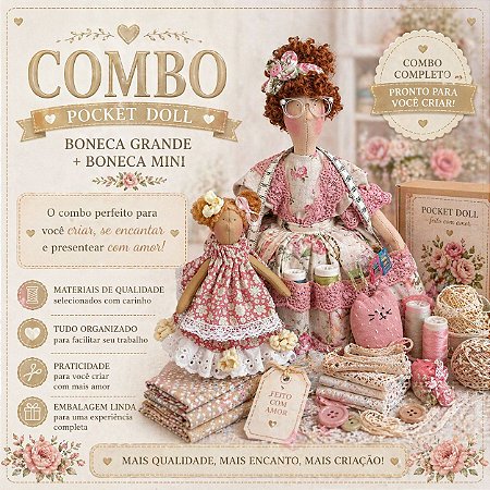 Combo Pocket Doll Completo