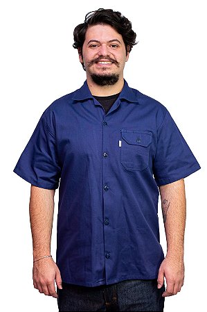 Camisa Masculina Profissional Manga Curta