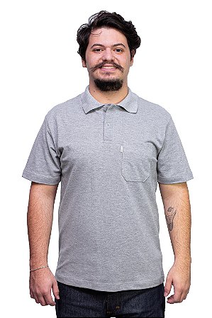 Camiseta Gola Polo Básica Masculina