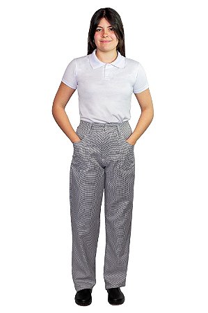 Calça Xadrez MOD Profissional Unissex