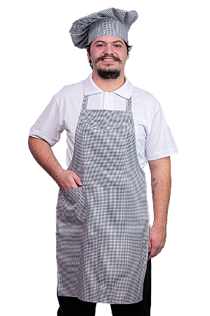 Avental de Frente Xadrez