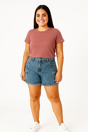 SHORT JEANS CARGO