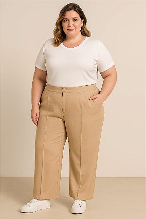 CALÇA BEGE ESCURO