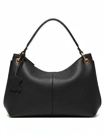 Bolsa Media Baguete Preta