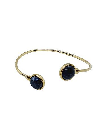 BRACELETE DUAS PEDRAS NATURAIS SODALITA