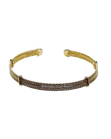 BRACELETE FIOS TRABALHADOS AJUSTÁVEL
