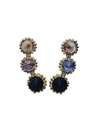 BRINCO EAR CUFF COM CRISTAIS