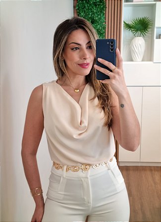 Regata degagê creme Angela
