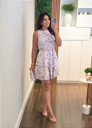 Vestido estampa floral