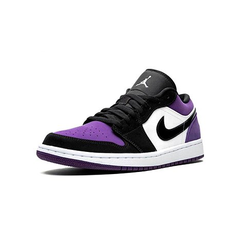 purple nike jordans