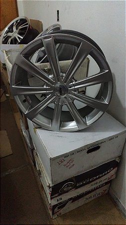 Jogo roda TSW Aro 19 5x100 Hp clara  Semi nova