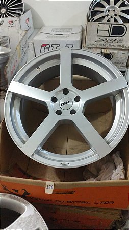 Jogo roda TSW panorama Aro 20 5x108 Prata brilhante diamantada Novas