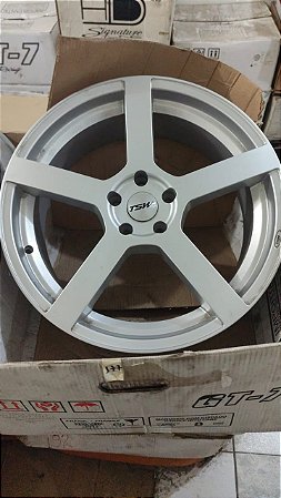 Jogo roda panorama Aro 20 5x112 Prata brilhante Novas