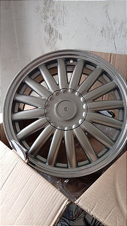 Jogo roda brw Aro 17 4x100 Prata brilhante Novas