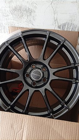 Jogo roda scorro A17 5x100 Hp escuro Novas