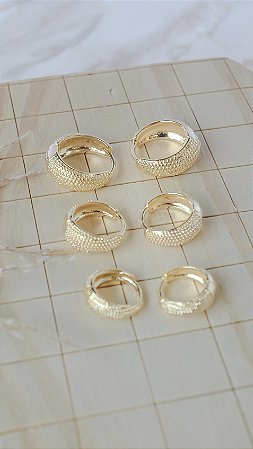 ARGOLINHA GOLD TEXTURA