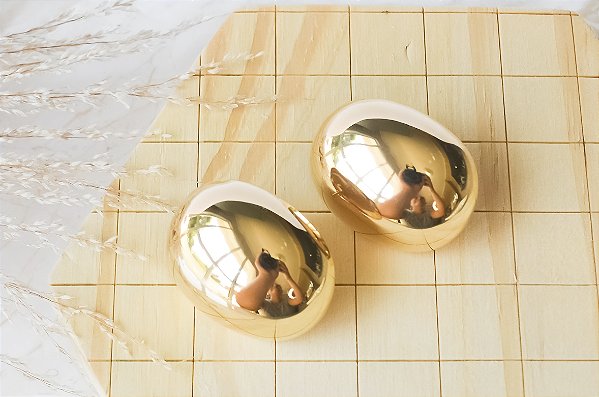 BRINCO GOLD OVAL