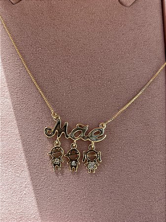 COLAR MÃE DE 2 MENINOS E 1MENINA