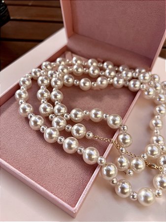 CHOKER DE PÉROLA LUXO