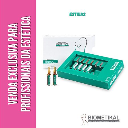 Biometikal Estrias (caixa com 6 ampolas de 4ml)