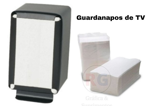 2000 Guardanapo TV Papel Seda Branco - Suprimentos RG