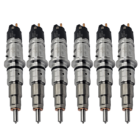 Kit 6 Injetores WTEK Cargo 1119 1319 1519 1719 816 Cummins ISB 4.5 0445120161