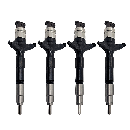 Kit 4 Injetores  WTEK Hilux 3.0 2005 a 2010 095000-8290 23670-0L050 / 0L020 / 30280