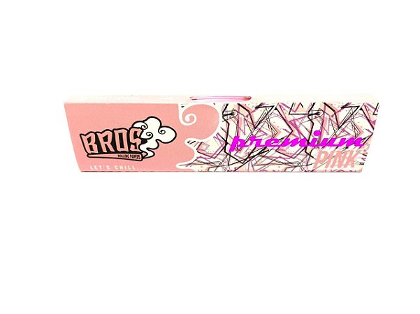 Seda Bros Pink King Size Premium + Pilão + Piteira