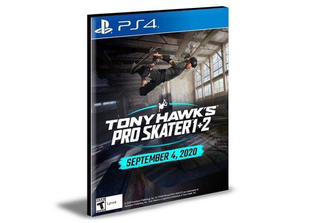 TONY HAWK'S PRO SKATER 1 + 2  | PS4 MÍDIA DIGITAL
