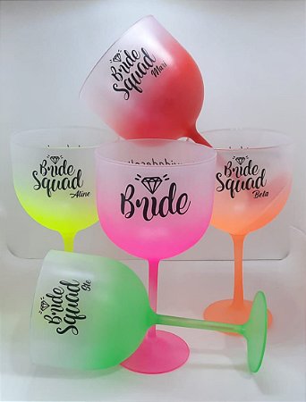 Taça de Gin Degradê Personalizada