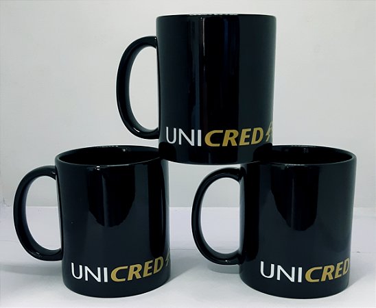 Caneca Cerâmica Personalizada - Preta