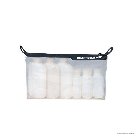 ESTOJO CLEAR ZIP TOP TRANSPARENTE SEA TO SUMMIT ¡