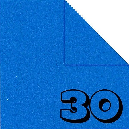 Papel de Origami 15x15cm Liso Dupla Face Azul AC11Y5-6 (30fls)