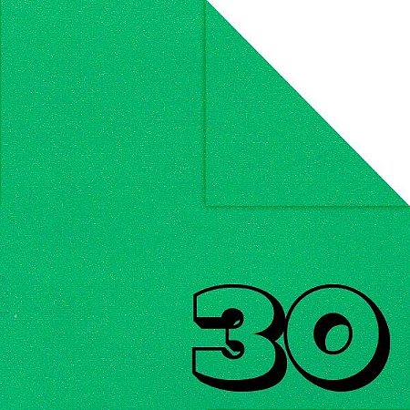 Papel de Origami 15x15cm Liso Dupla Face Verde Escuro AC11Y5-5 (30 Fls)