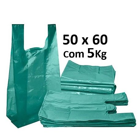 SACOLA (Mega Forte) 50x60 Multicor com 5KG