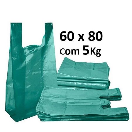 SACOLA (Mega Forte) 60x80 Multicor com 5KG