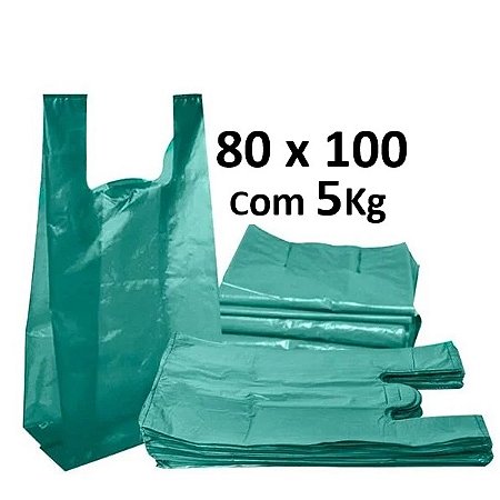 SACOLA (Mega Forte) 80x100 Multicor com 5KG