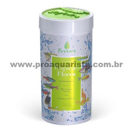 Poytara Tropicais Flocos 130g