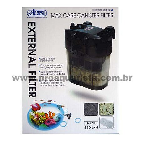 Ista Max Care Fiter Canister (360L/H) 220V