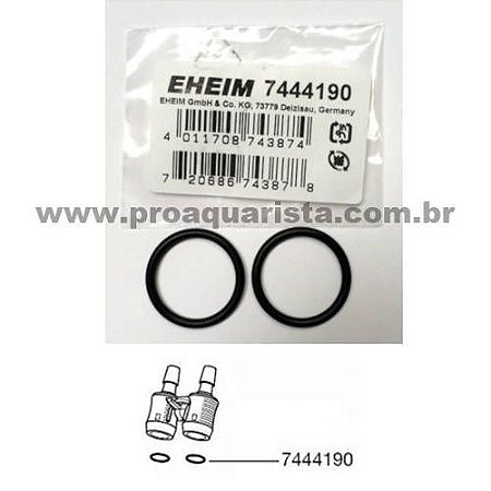Eheim Set of Sealing Rings for Double Tap Unit for Professionel II (anéis do cachimbo - 7444190)