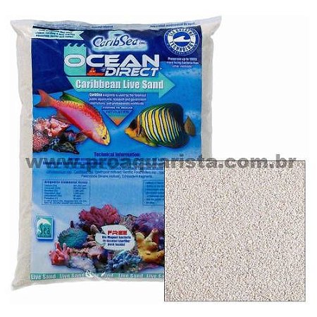 Caribsea Ocean Direct Live Aragonite 18kg