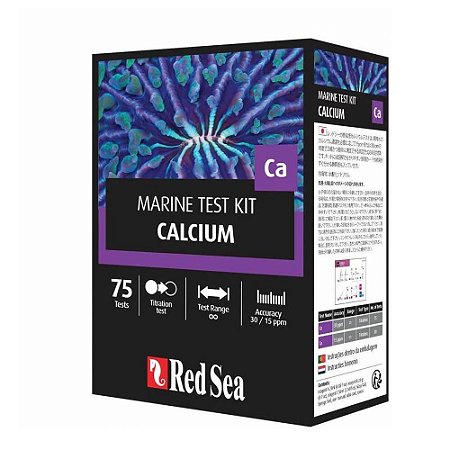 Red Sea Marine Test Kit Calcium (Teste de Cálcio)