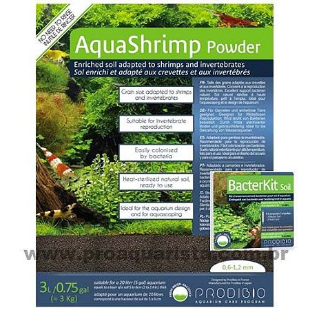 Prodibio Aquashrimp Powder 3L + Bacterkit