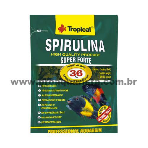 Tropical Spirulina Super Forte Flakes 12g (sachê)