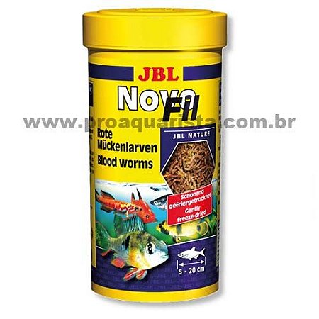 JBL NovoFil 8g (Larvas de Bloodworms)